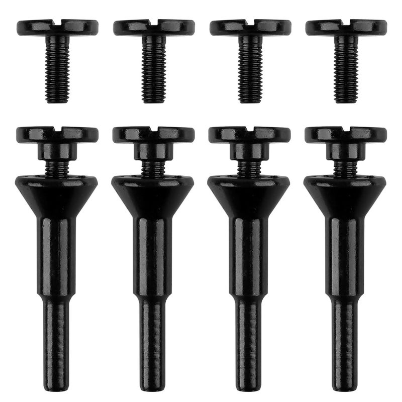 AOKLIT Cut Off Wheel Mounting Mandrel Holder 3/8" & 1/4" Arbor Hole, 4 Pack Cut-Off Wheel for Die Grinder Accessories Drill Bits Tool - Image 1